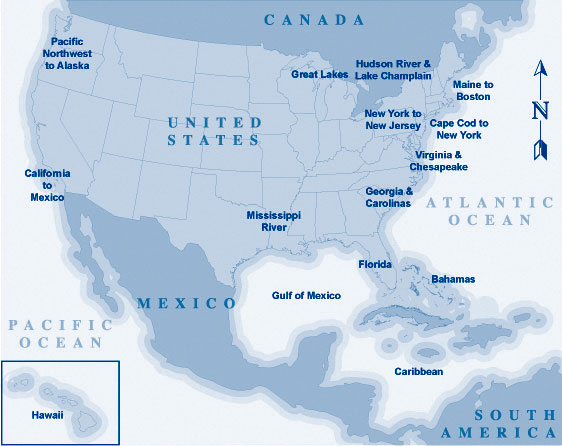 US Nautical Map Locator
