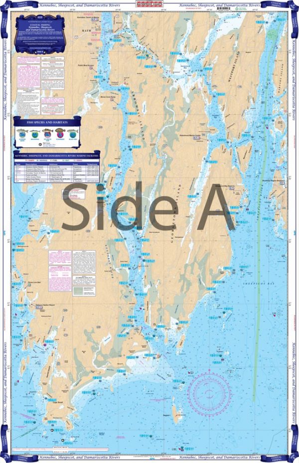 Kennebec_Sheepscot_and_Damariscotta_Rivers_Coastal_Fishing_Map_102F_Side_A