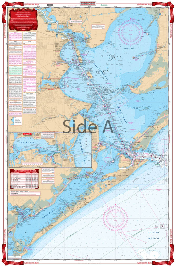 Galveston Bay Nautical Chart