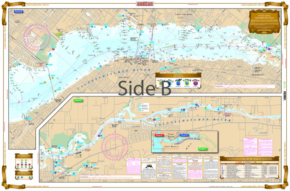 Caloosahatchee River Navigation Charts