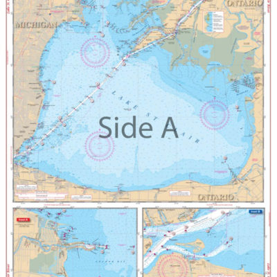 Coverage of Lake St. Clair Lake Fishing Chart 29F