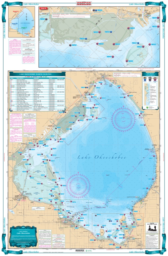 Lake Istokpoga Depth Chart