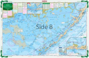 Coverage of Florida Bay Large Print Navigation Chart 33E