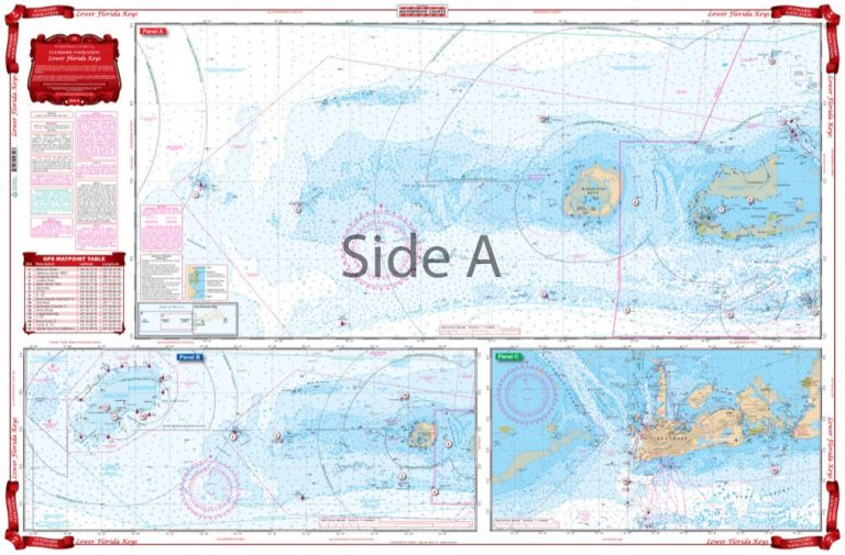 Coverage of Lower Florida Keys Navigation Chart 34