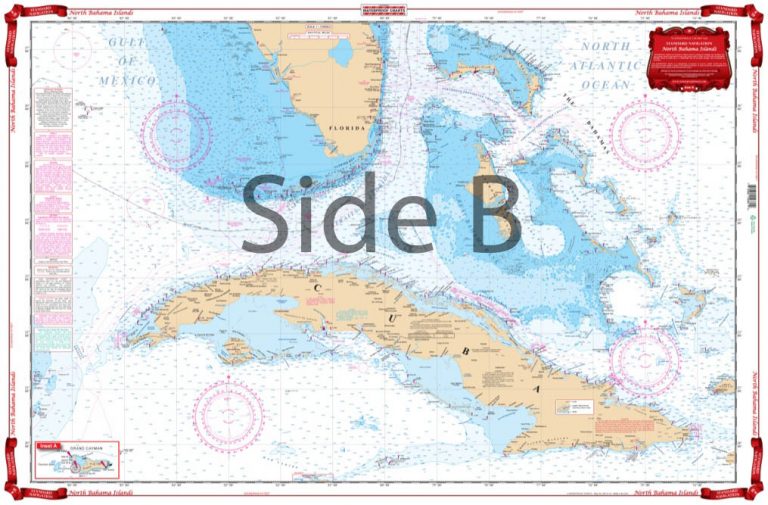 Coverage Of North Bahama Islands Navigation Chart 38