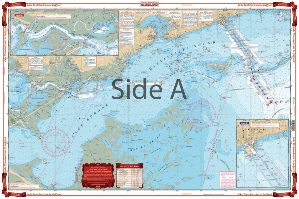 Coverage Of Lake Ponchartrain To Gulfport Navigation Chart 40