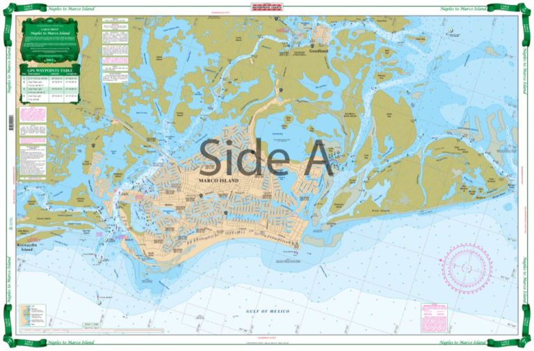 Naples to Marco Island Large Print Navigation Chart 41E