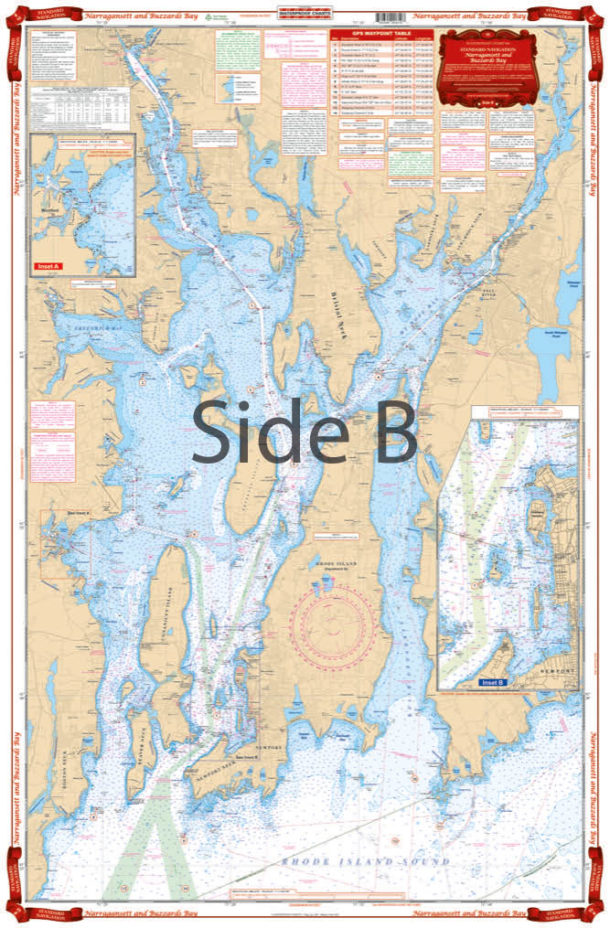 Narragansett and Buzzards Bay Navigation Chart 61