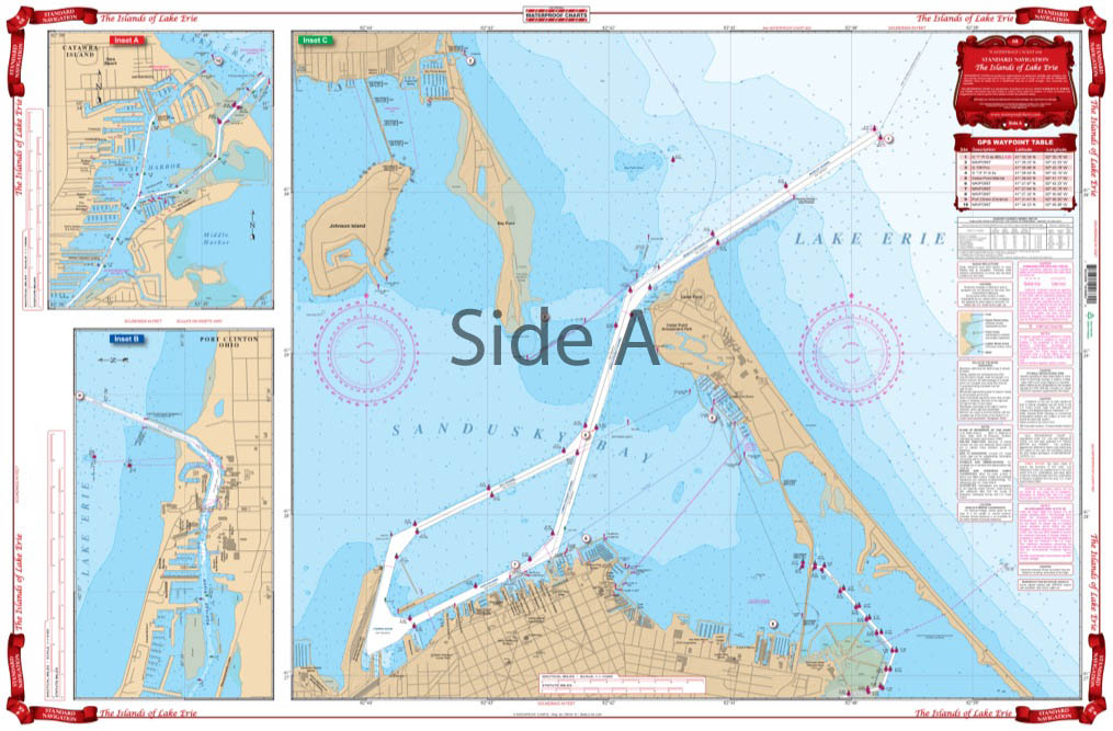 Lake Erie Nautical Chart