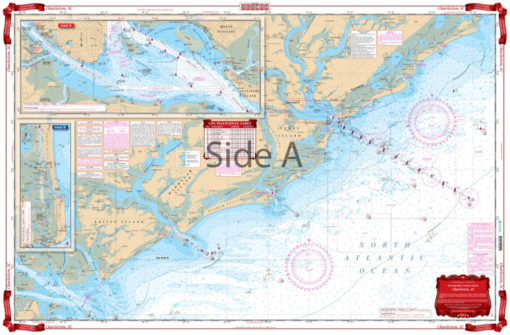 Coverage Of Charleston Sc Navigation Chart Marine Map 95