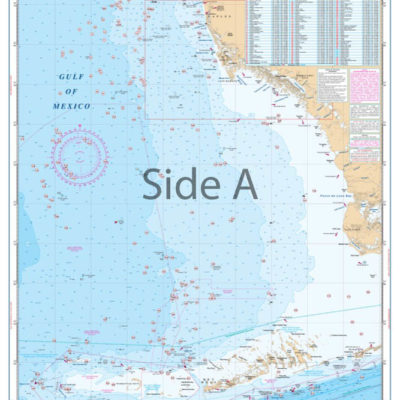 Marquesas Dry Tortugas Offshore Fish and Dive Chart 8F