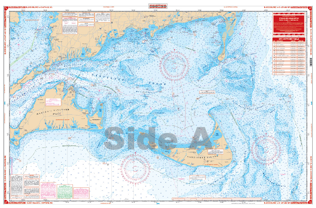 Nantucket Sound Nautical Chart