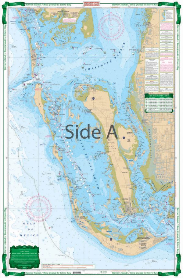 Barrier_Islands_Boca_Grande_to_Estero_Bay_Large_Print_Navigation_Map_25E_Side_A