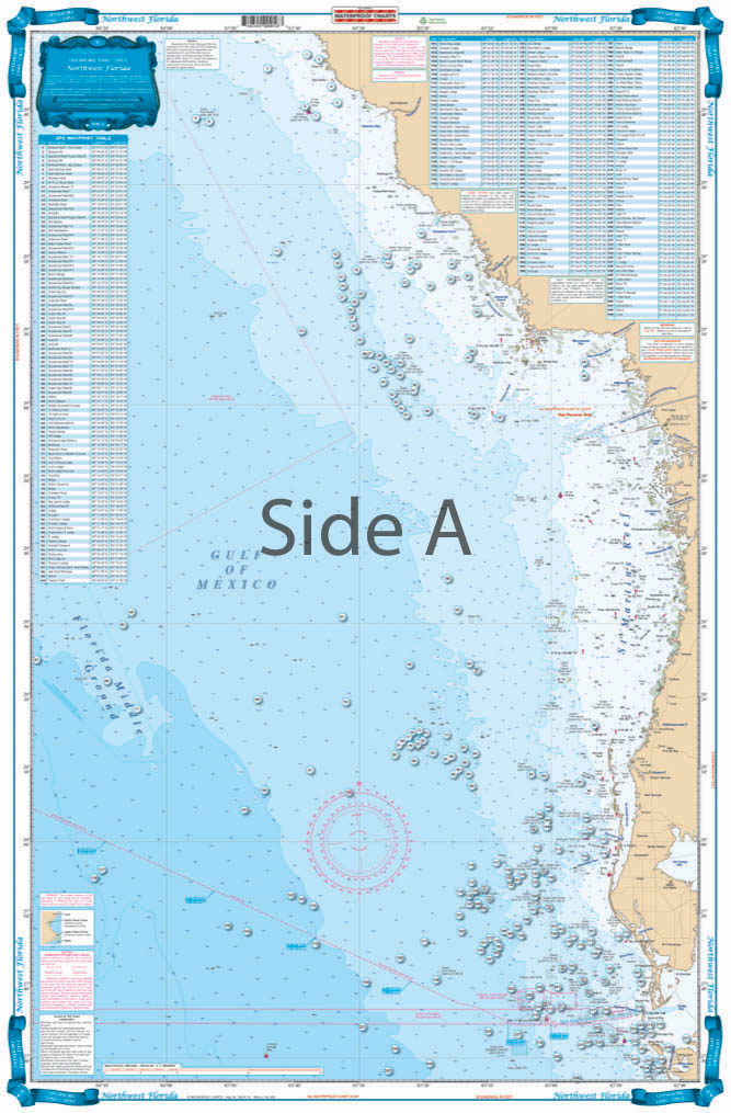 Big Bend Offshore Fish And Dive Chart 18F