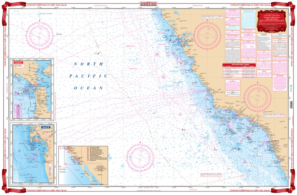 Region - Waterproof Charts