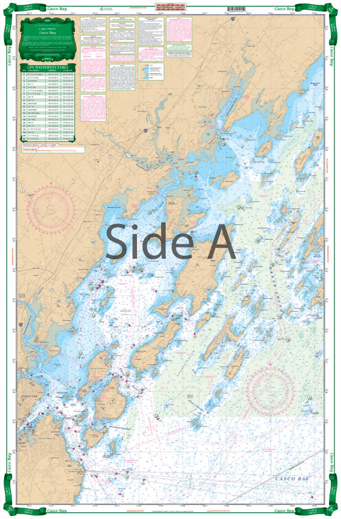 Maptech Waterproof Charts Maine