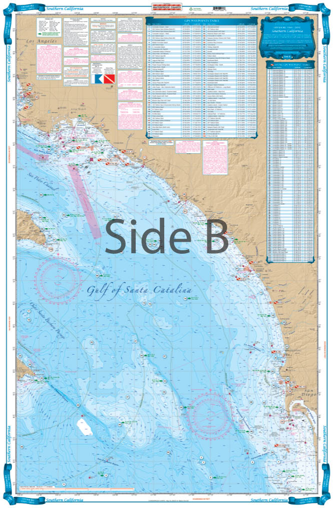 Southern California Nautical Chart