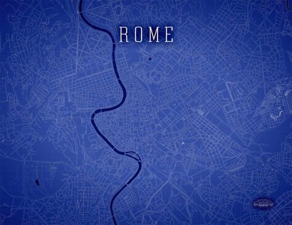 Rome_Blueprint_Wrapped_Canvas